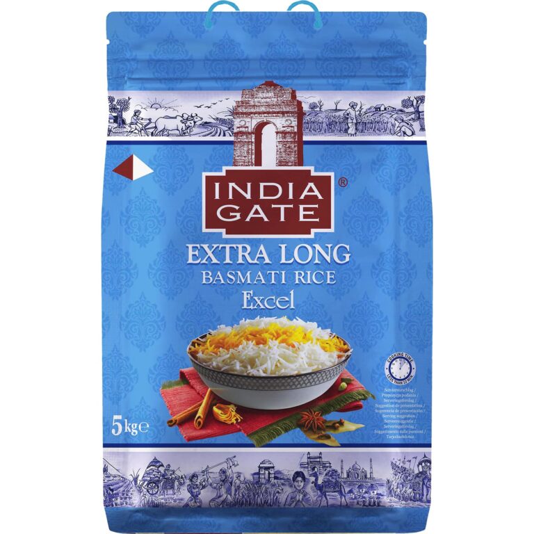 INDIA GATE EXCEL Extra Long Basmati Rice 5Kg