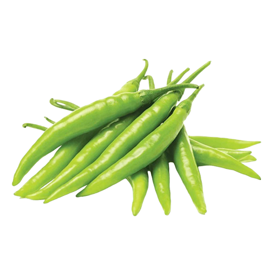 Fresh Green Hot Chilies 250g