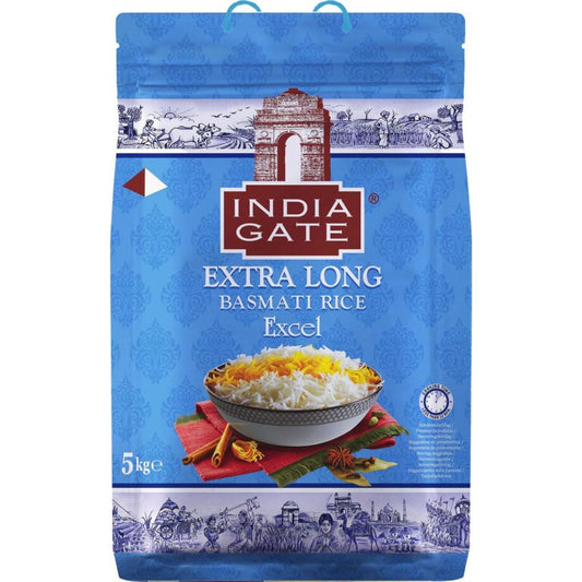 INDIA GATE EXCEL Extra Long Basmati Rice 5Kg