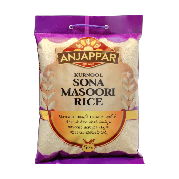 Anjappar Sona Masoori Rice 5kg
