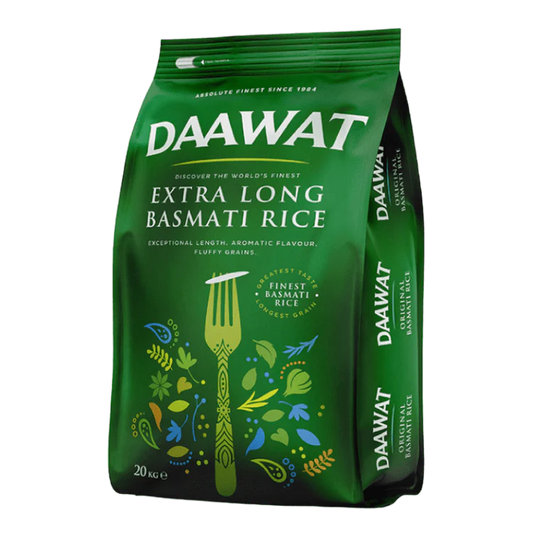 Daawat Basmati Rice Extra Lang 20kg